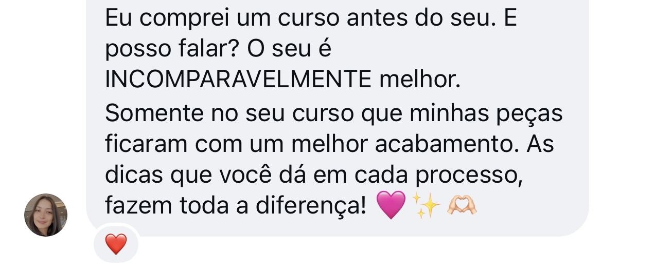 Depoimento de aluna