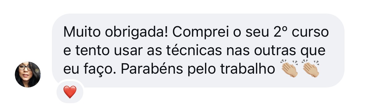 Depoimento de aluna