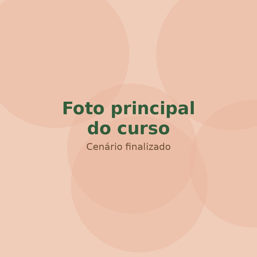 Cenário criado com cerâmica fria